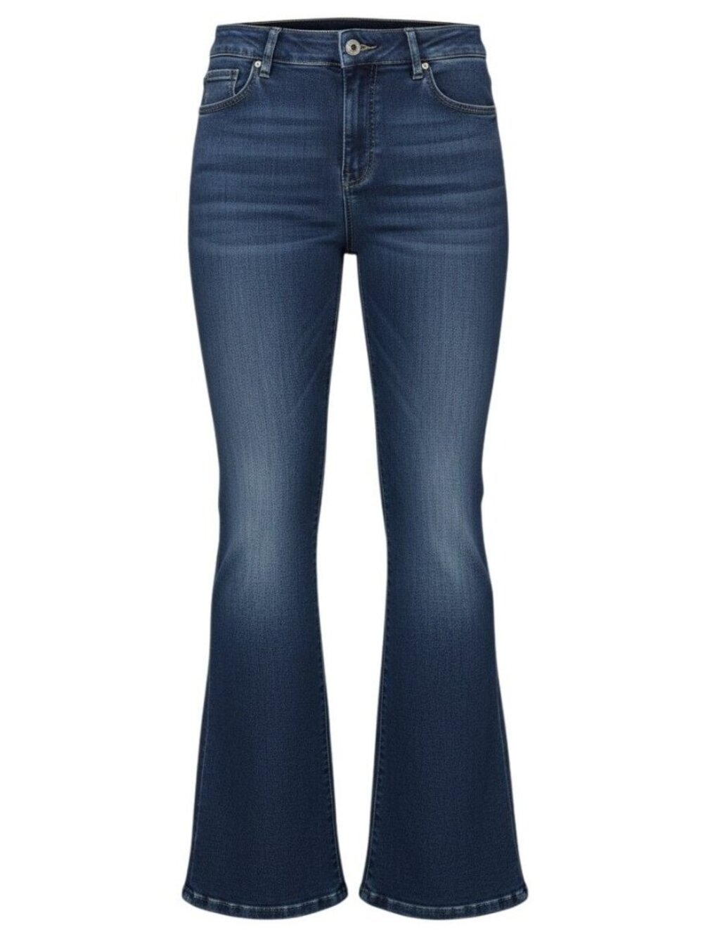 Torrid Womens Bombshell Flare Jeans Super Soft Medium Wash Size 16S